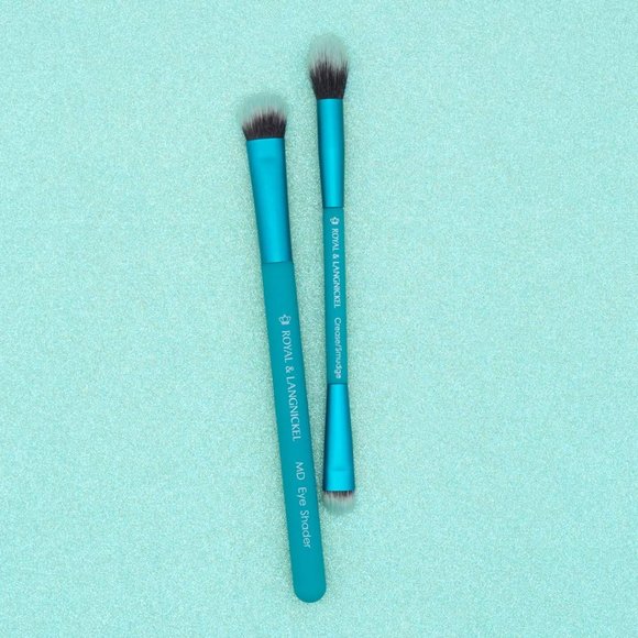 Duo, Smoky Eyes, Travel Size 2pc Makeup Brush Set Includes - Eye Shader - Picture 7 of 16